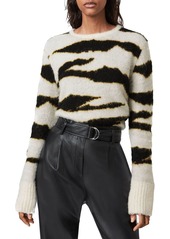ALLSAINTS Pernile Animal Striped Sweater