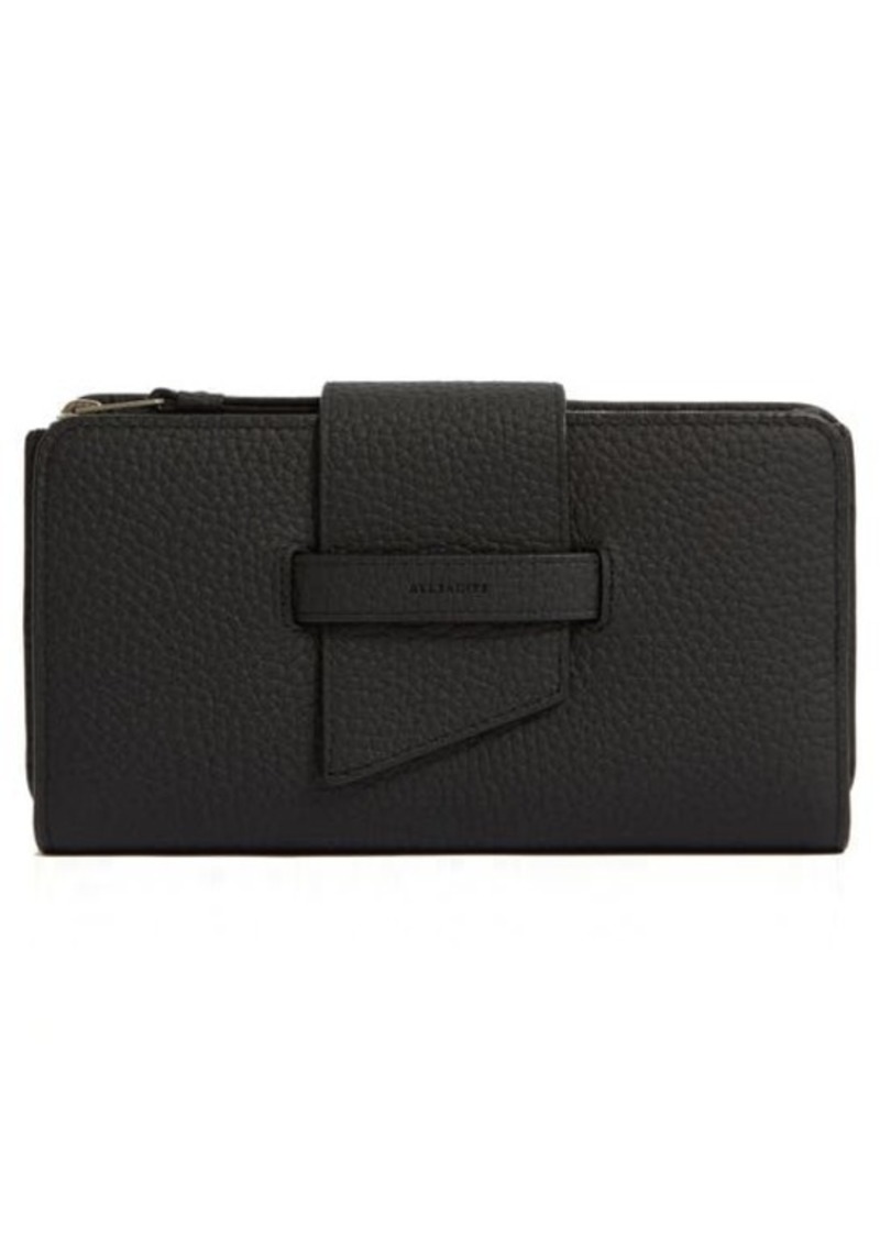 AllSaints Ray Leather Wallet