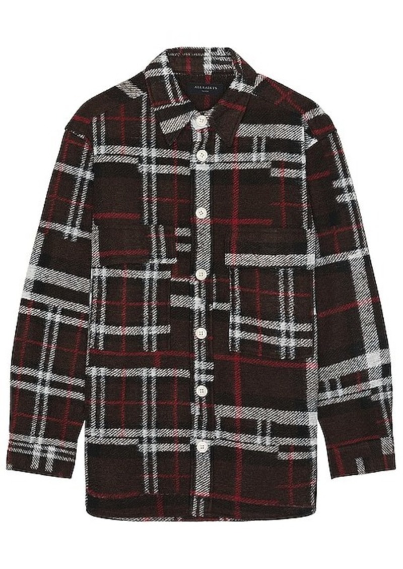ALLSAINTS Redwood Long Sleeve Shirt