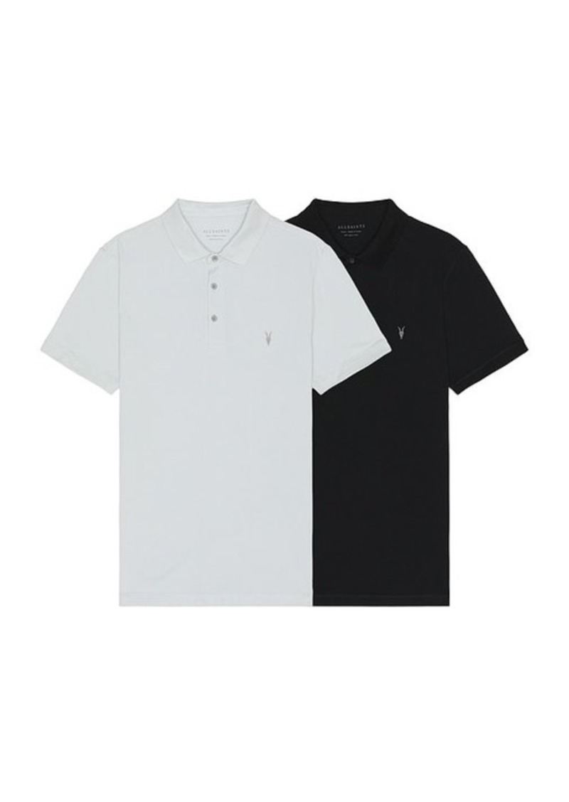 ALLSAINTS Reform 2 Pack Polo