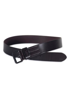 AllSaints Solid Leather Belt