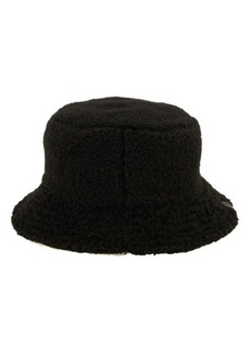 AllSaints Reversible Teddy Fleece Bucket Hat