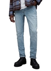 Allsaints Rex Slim Fit Jeans in Light Indigo