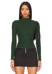 ALLSAINTS Rina Long Sleeve Roll Neck Tee