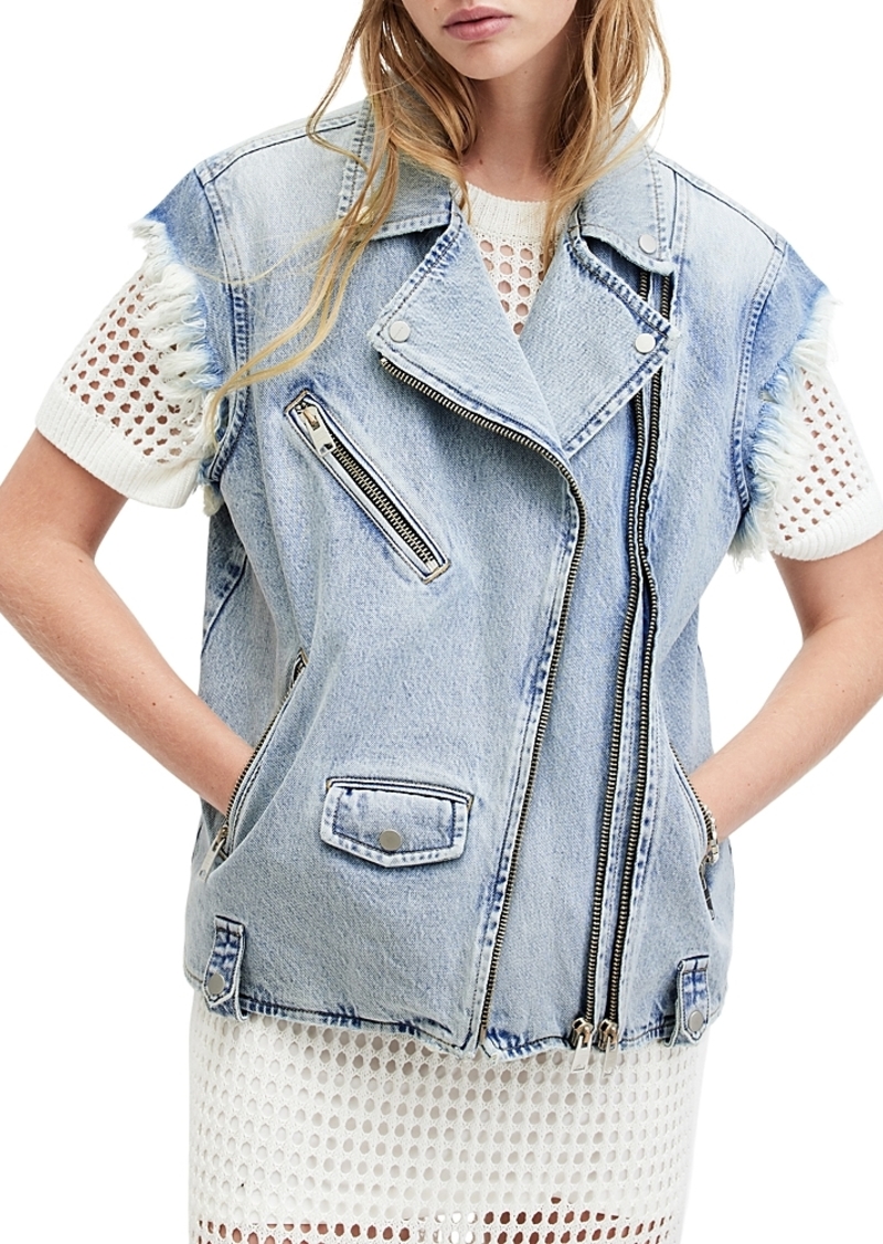 Allsaints Ripley Denim Vest