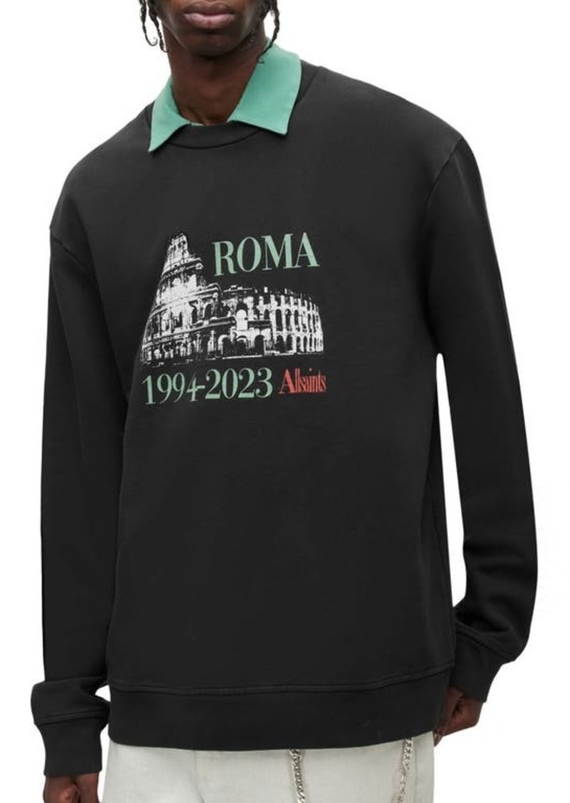 AllSaints Roma Graphic Sweatshirt