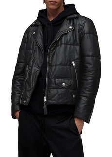 AllSaints Ryder Quilted Leather Moto Jacket