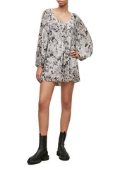 AllSaints Sanina Waktu Long Sleeve Minidress