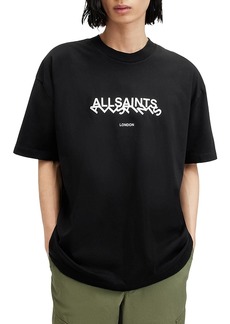 Allsaints Slanted Logo Tee
