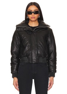 ALLSAINTS Sloane Padded Leather Jacket