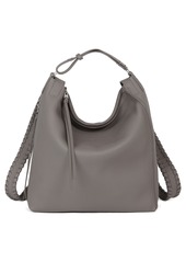 AllSaints Small Kita Convertible Leather Backpack in Storm Grey at Nordstrom