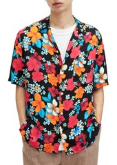 AllSaints Spiros Floral Camp Shirt