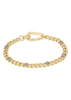 AllSaints Stud Chain Flex Bracelet