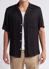 AllSaints Sunsmirk Embroidered Camp Shirt