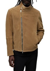 AllSaints Timber Suede Biker Jacket