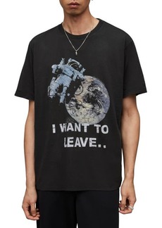 AllSaints Transcend Cotton Graphic T-Shirt