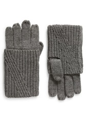 AllSaints Traveling Foldable Cuff Knit Gloves