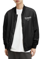 AllSaints Underground Nylon Bomber Jacket