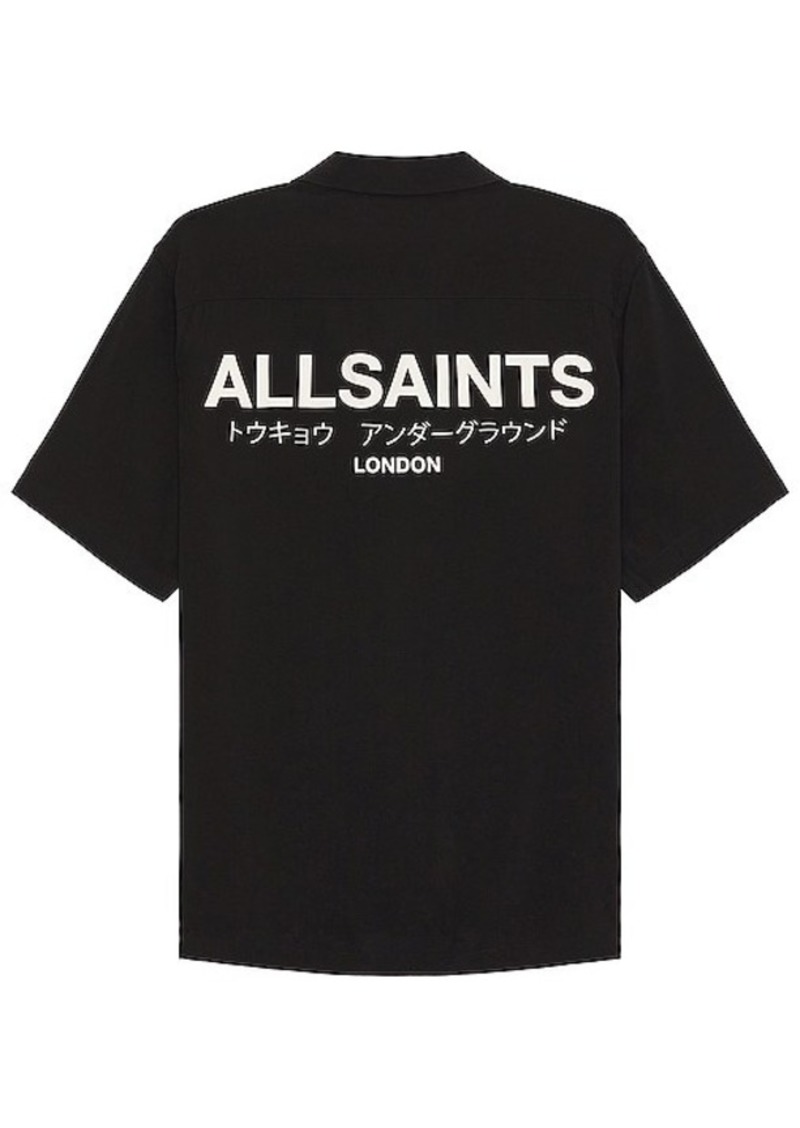 ALLSAINTS Underground Short Sleeve Shirt