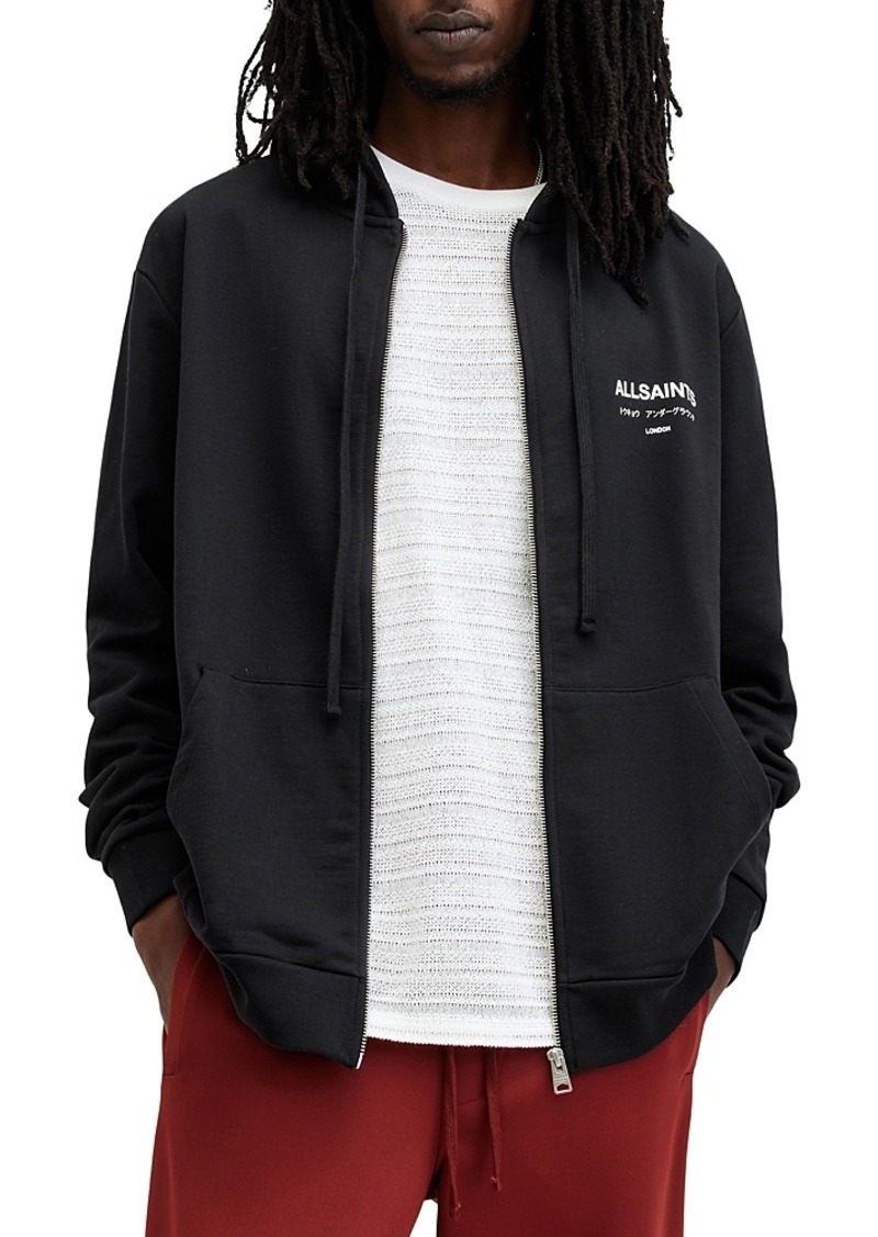 Allsaints Underground Zip Hoodie