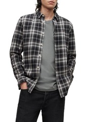 AllSaints Vilotta Plaid Button-Up Shirt