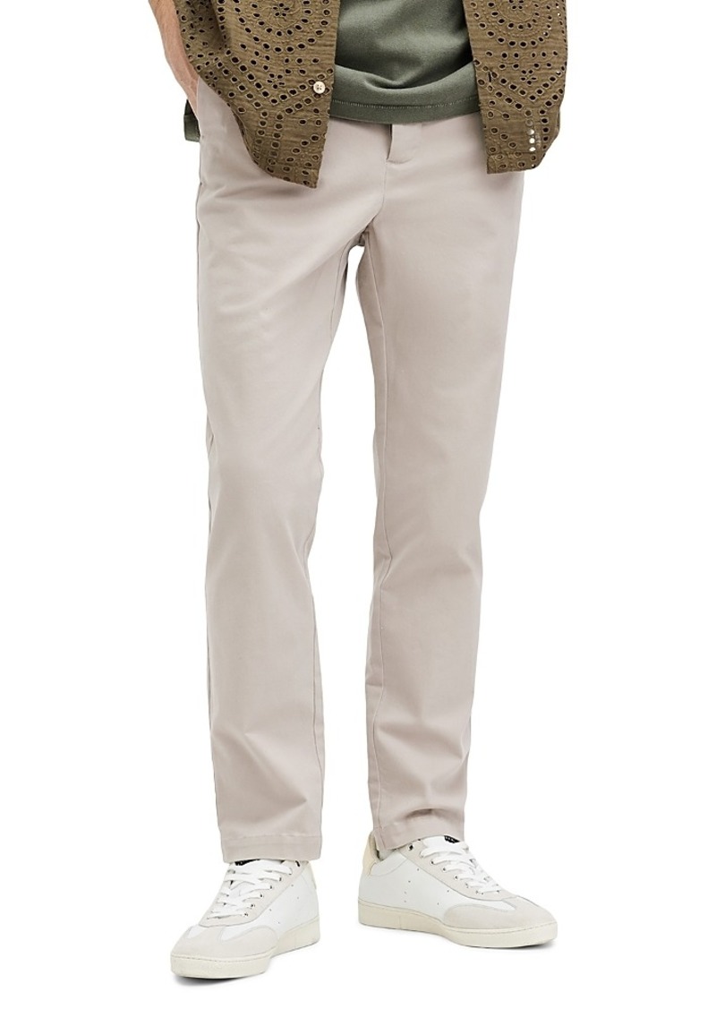 Allsaints Walde Cotton Blend Skinny Chino Pants