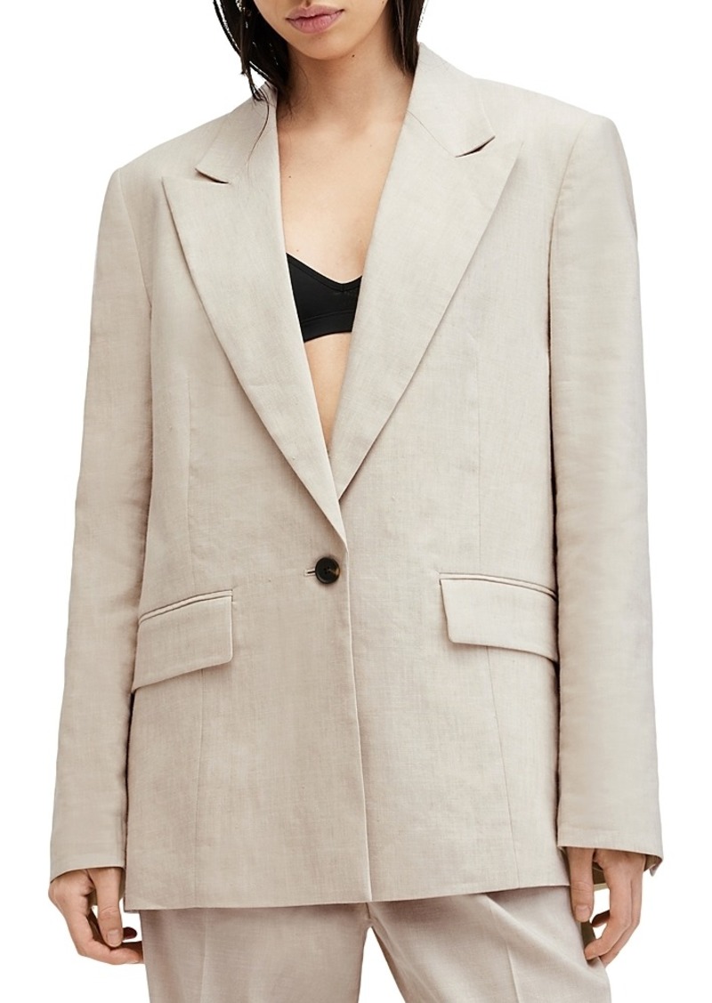 Allsaints Whitney One Button Blazer