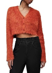 Allsaints Wick Brushed Cropped Cardigan