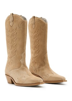 Allsaints Women's Dolly Pull On Western Boots