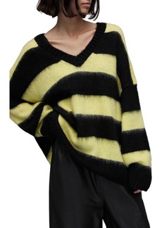 AllSaints Women's Lou V-Neck Sweater