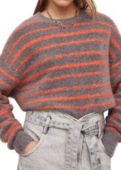 AllSaints Women's Rosco Stripe Crewneck Sweater