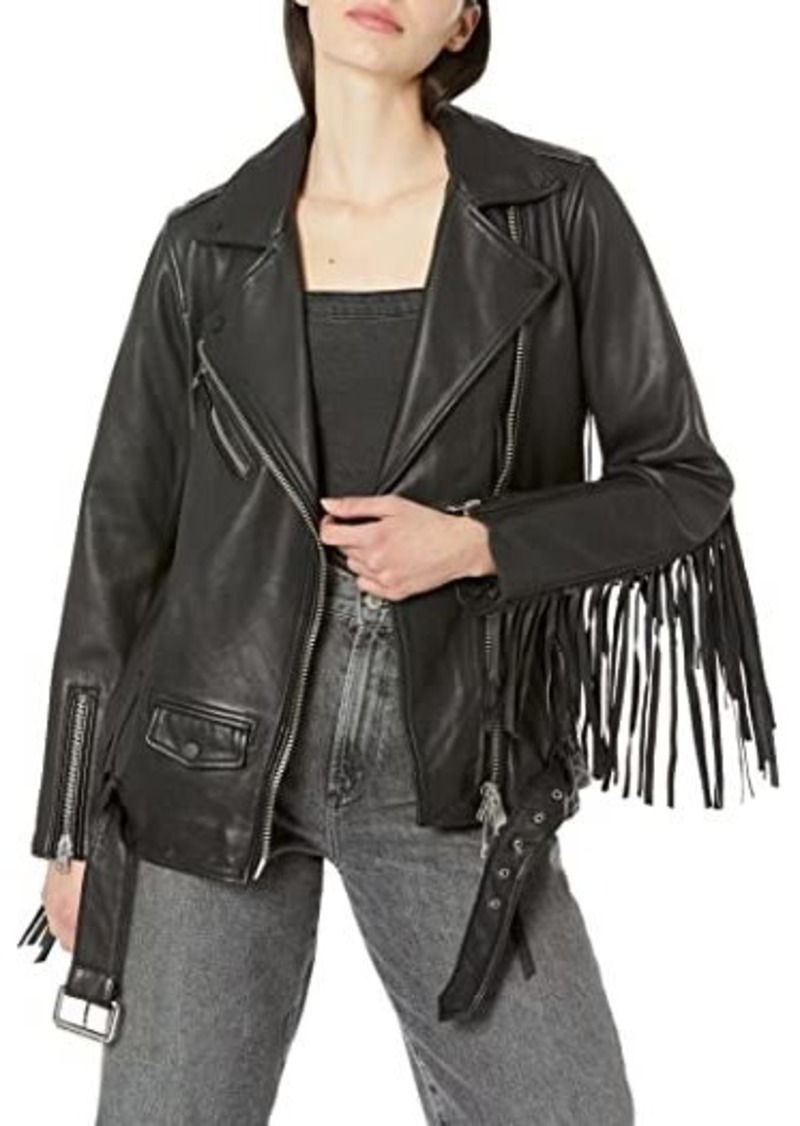 AllSaints Billie Tassel Biker