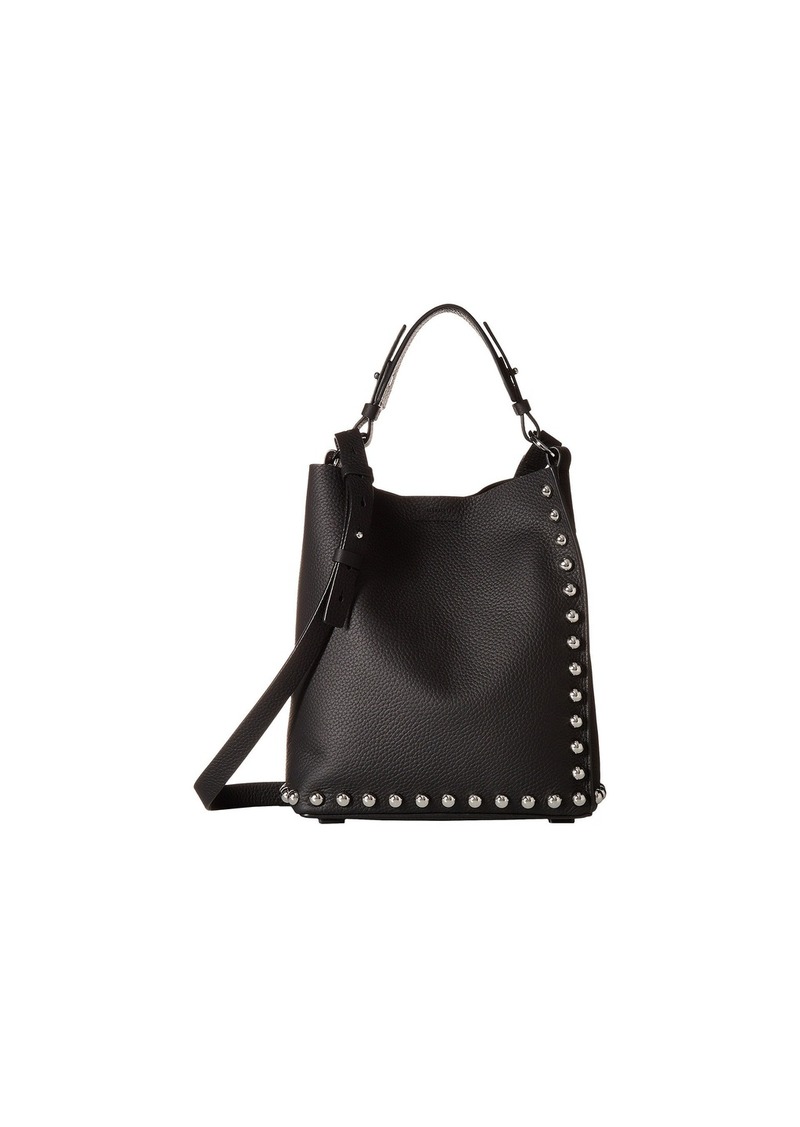 allsaints cami leather shoulder bag