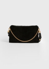 AllSaints Eve Shearling Crossbody Bag - ONE SIZE FITS ALL