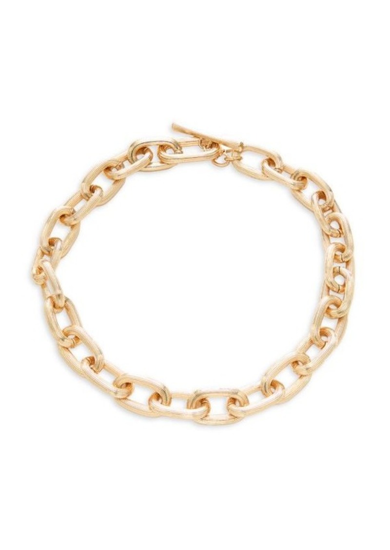 AllSaints Goldtone Link Chain Necklace/17''