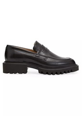 AllSaints Lola Leather Penny Loafers