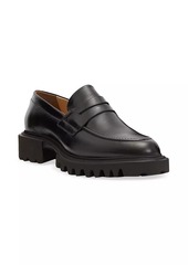 AllSaints Lola Leather Penny Loafers