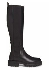 AllSaints Maeve Leather Knee-High Boots