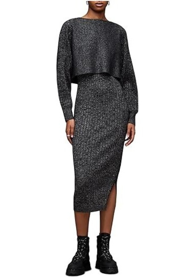 AllSaints Margot Sparkle Dress