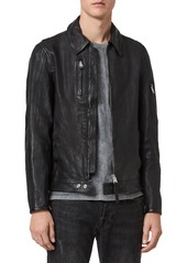 Men's Allsaints Kaleb Leather Jacket