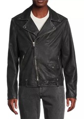 AllSaints Rosser Leather Biker Jacket