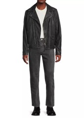 AllSaints Rosser Leather Biker Jacket