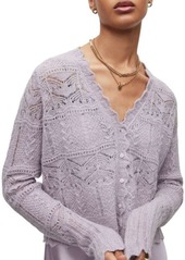 AllSaints Vanessa Pointelle Cardigan