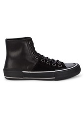 AllSaints Waylon Suede & Leather High-Top Sneakers