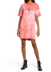 AllSaints Equal Cori Tie Dye Cotton T-Shirt Dress