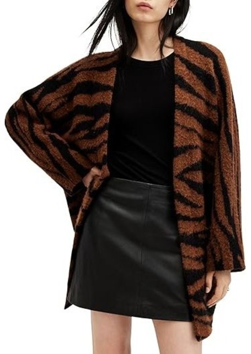 AllSaints Zoe Tiger Cardigan