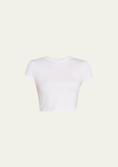 Alo Yoga Alosoft Finesse Short-Sleeve Crop Top