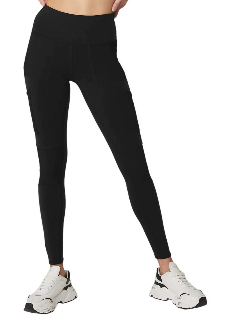 Alo Yoga High Waist Cargo Legging In Black