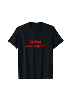 Alternative Apparel Alternative Clothes Aesthetic Goth Darling You're Different T-Shirt