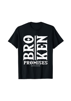 Alternative Apparel Alternative Clothes Aesthetic Goth Women - Broken Promises T-Shirt